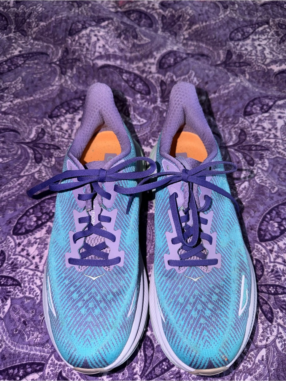 HOKA W CLIFTON 9 CVPL CHALK VIOLET/PASTEL LILAC